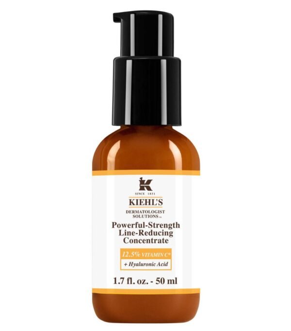 Kiehl's Powerful-Strength Line-Reducing Reducing Concentrate with Vitamin C & Hyaluronic Acid-50ML