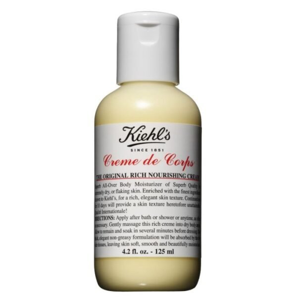 Kiehl's Creme De Corps Body Moisturizer With Pump